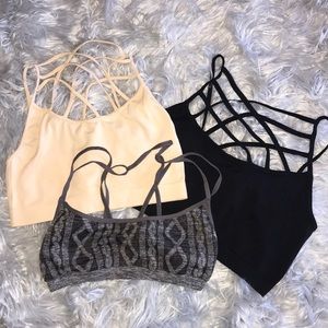 Set of 3 Bralettes